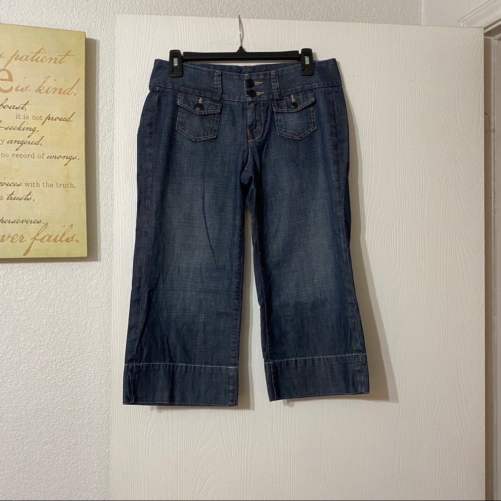 Lucky Brand Mid-Rise Easy Fit Dungarees